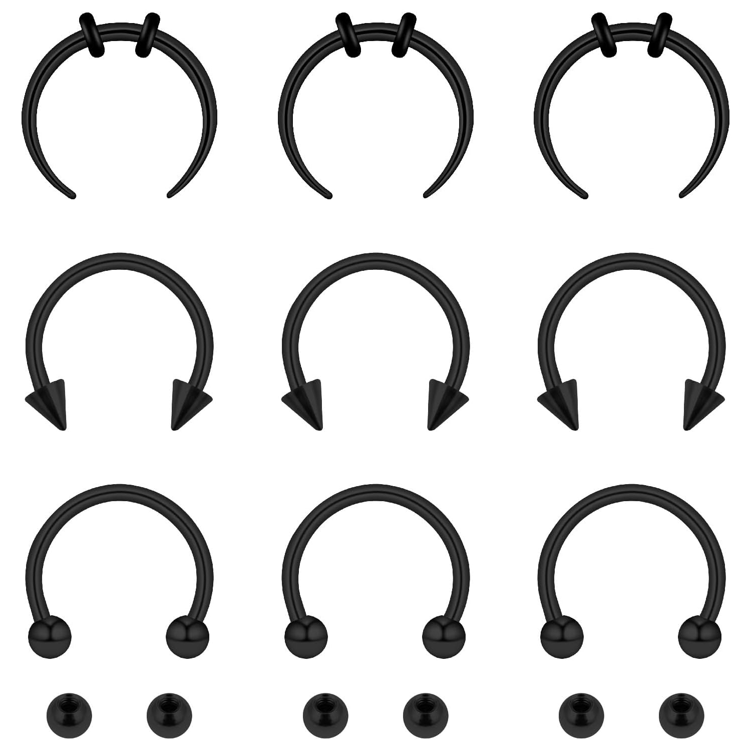 15 sztuk Zestaw Septum nos pie – Body Jewelry Replacement Ball recenzja i cena