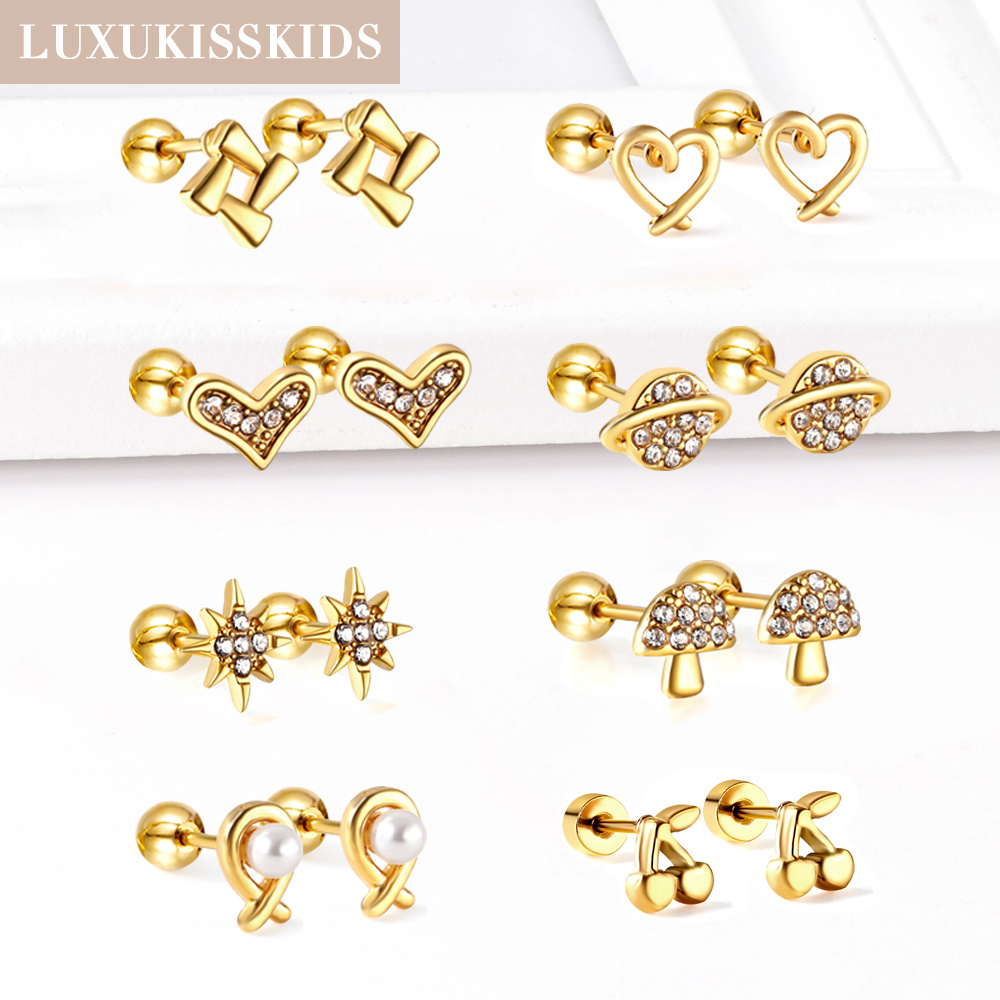 LUXUKISSKIDS 1 para małych kol – Body Jewelry Surgical Steel recenzja i cena